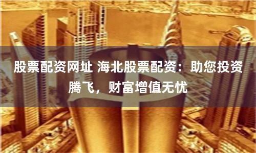 股票配资网址 海北股票配资：助您投资腾飞，财富增值无忧